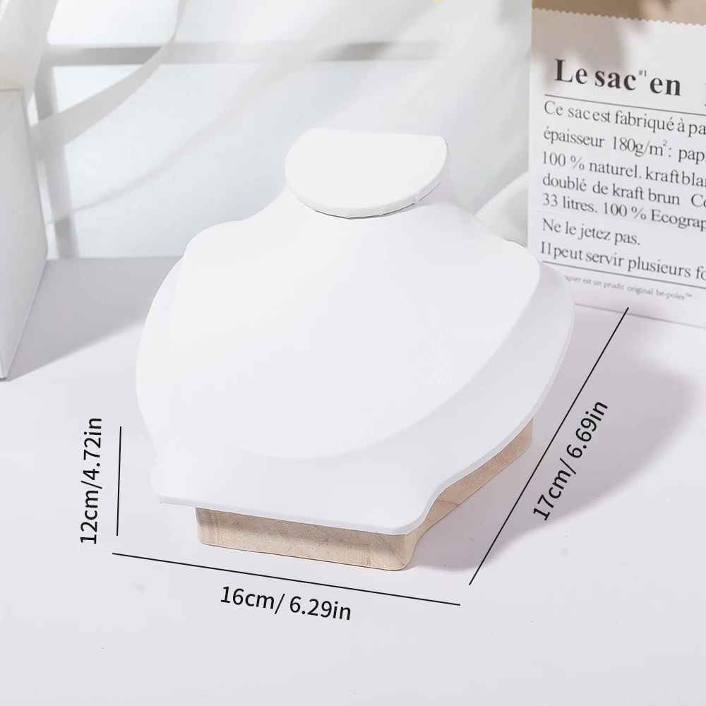 Présentoir collier vitrine velours