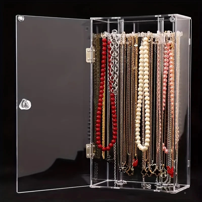 Presentoir Collier Transparent 32cm