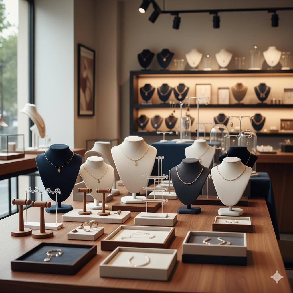 Comment choisir le bon présentoir à bijoux ?