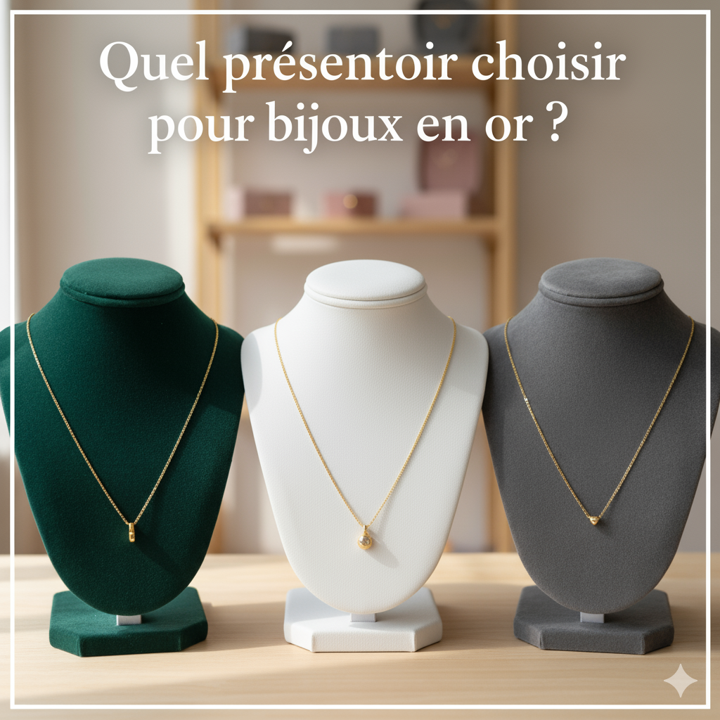 Quel présentoir choisir pour bijoux en or ?