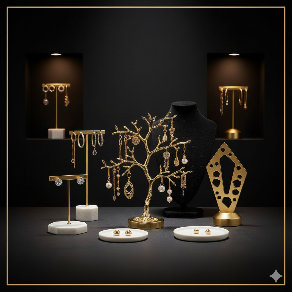 Presentoir boucle d'oreilles