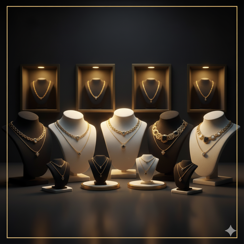 Présentoir colliers & chaines