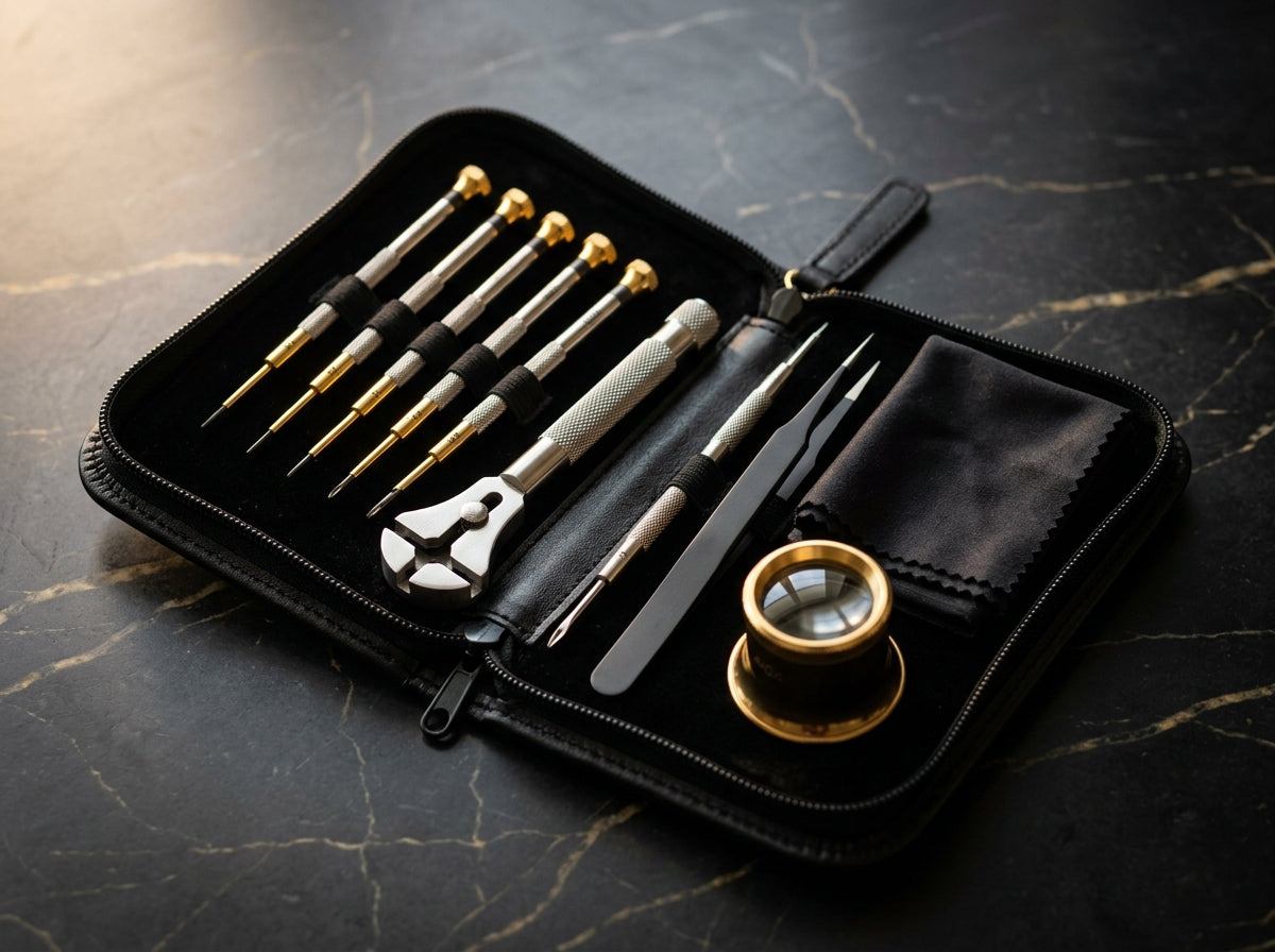 Mallette Outils Horloger Métal Conciergerie