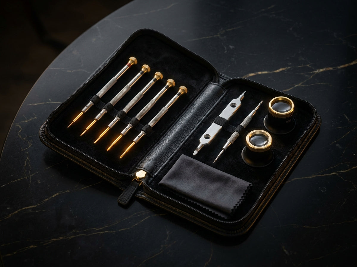 Mallette Outils Horloger Métal Conciergerie