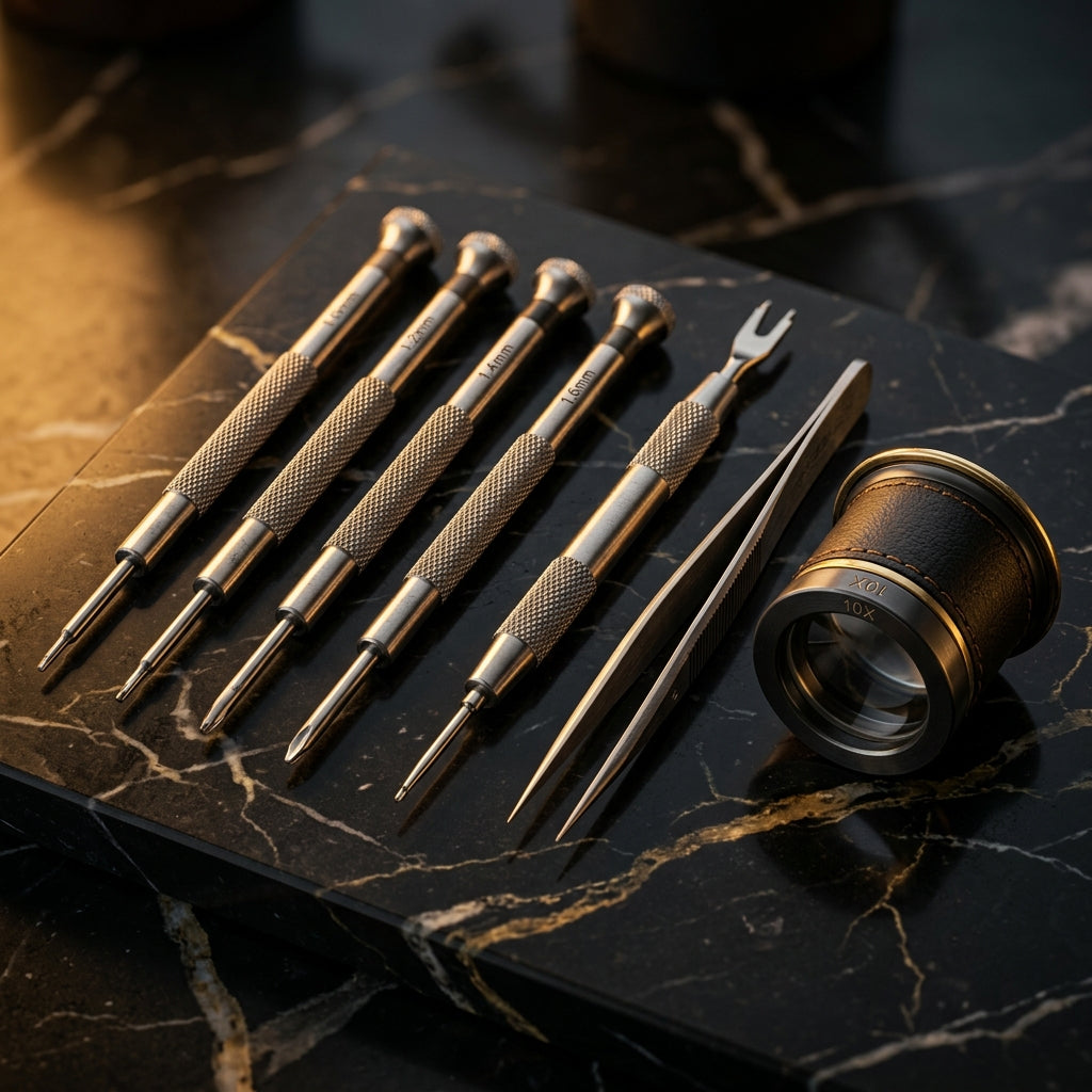 Mallette Outils Horloger Métal Conciergerie