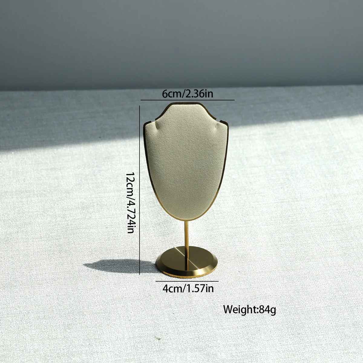 Mini présentoir collier de luxe