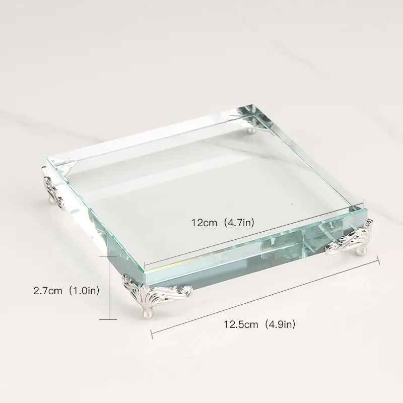 Présentoir collier verre