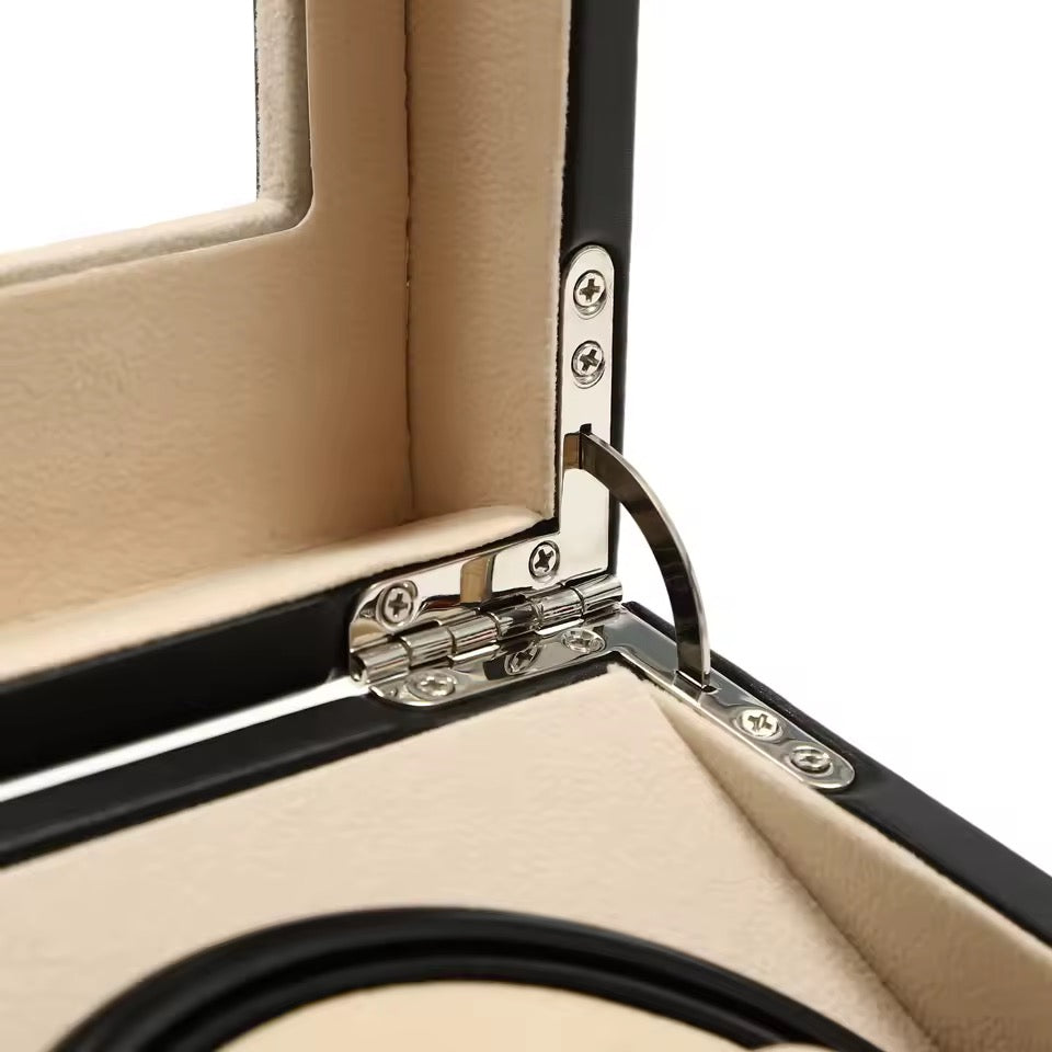 Remontoir Montre Automatique Cuir Silencieux Premium