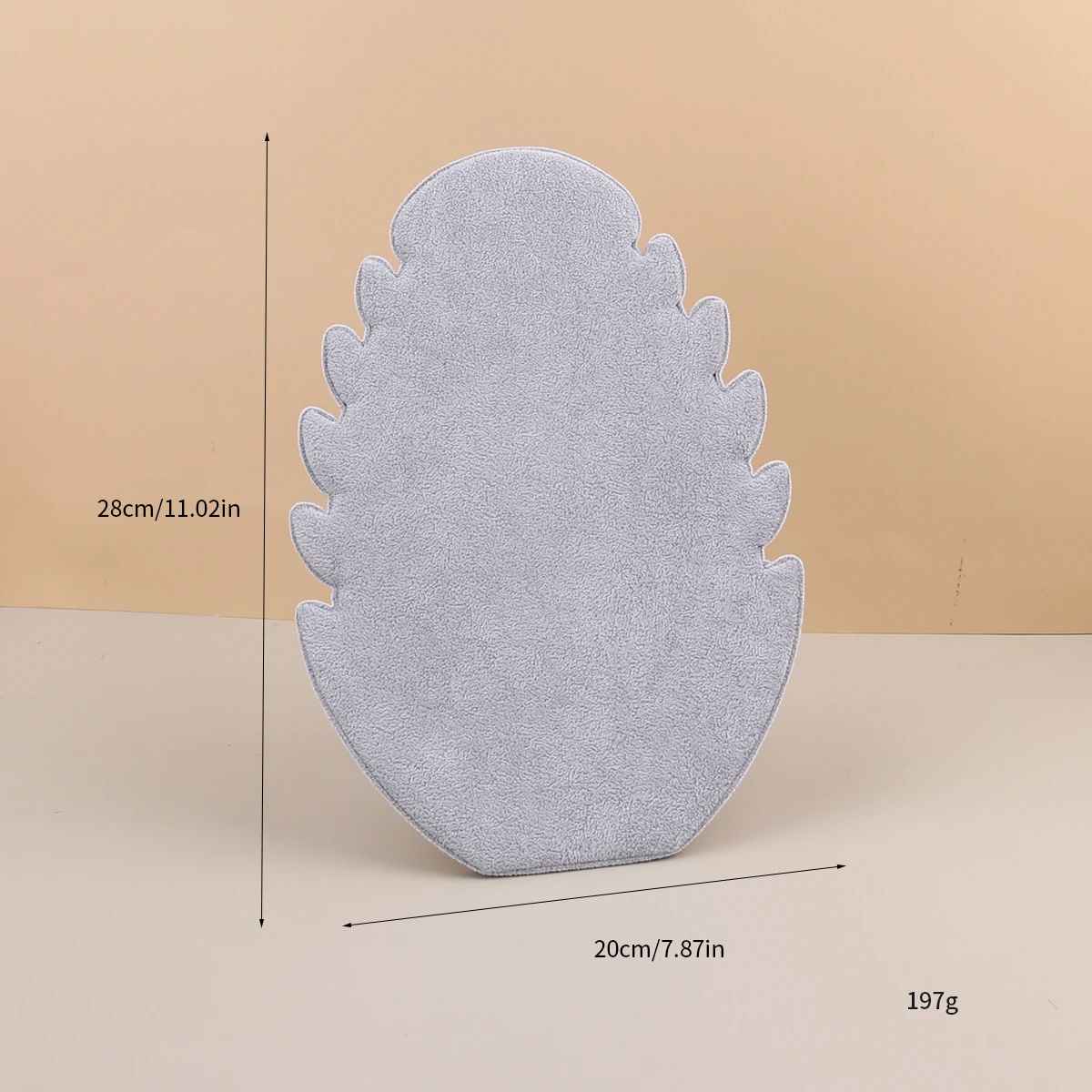 Présentoir collier fantaisie velours