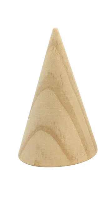 Presentoir cone bois pour bracelet montre