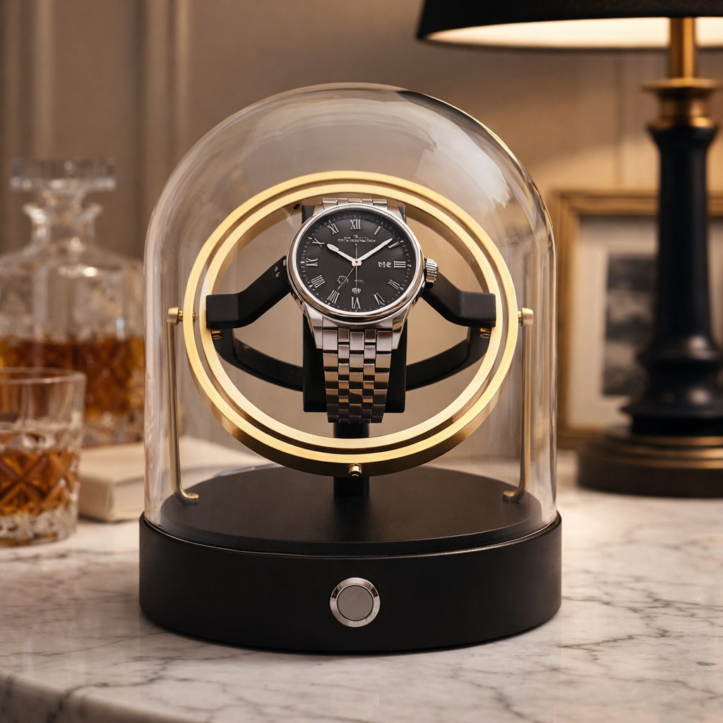 Remontoir Montre Métal Luxe Moteur Silencieux