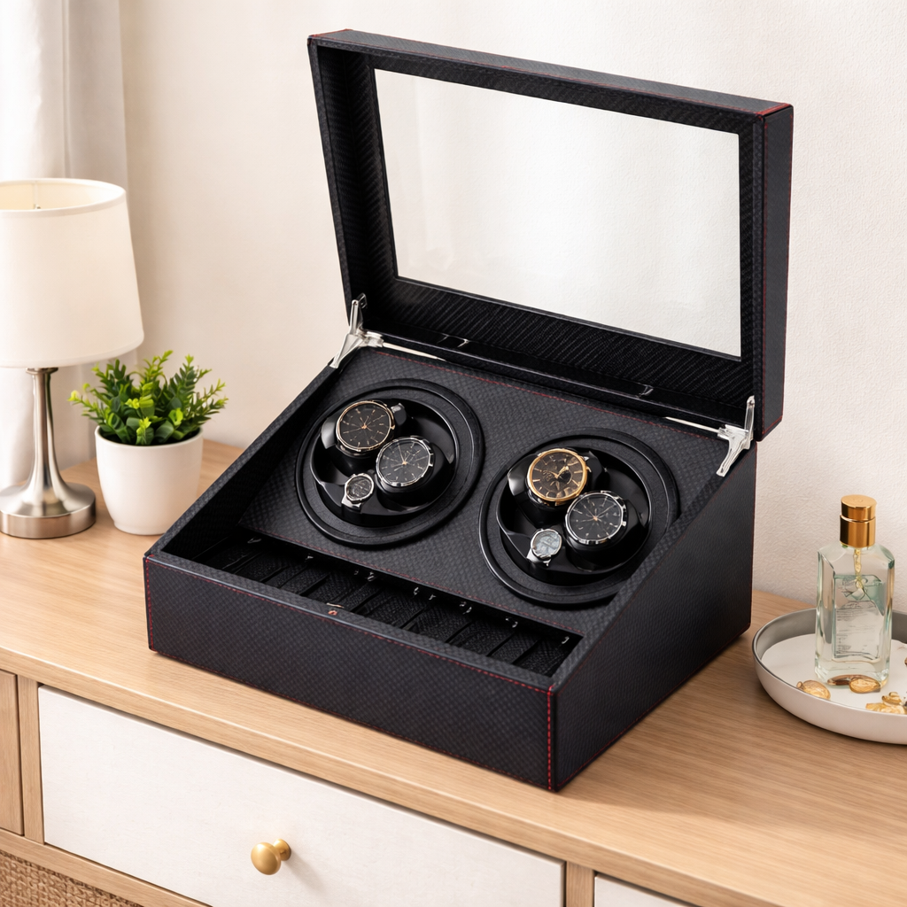 Remontoir Montre Automatique Plastique 10 Emplacements