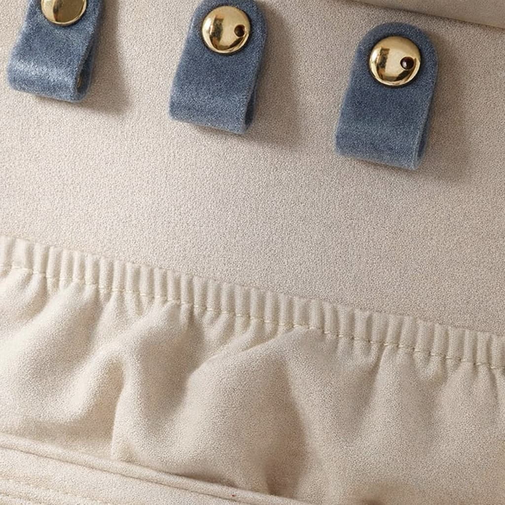 Boîte à Bijoux Velours Miroir Vintage Femme