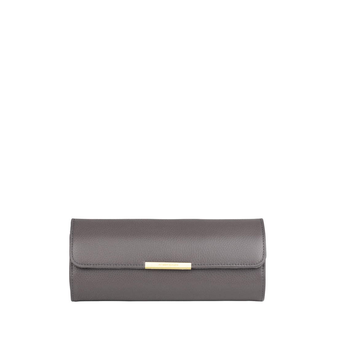 Etui Montre Cuir Veritable Bleu 3 Places Voyage