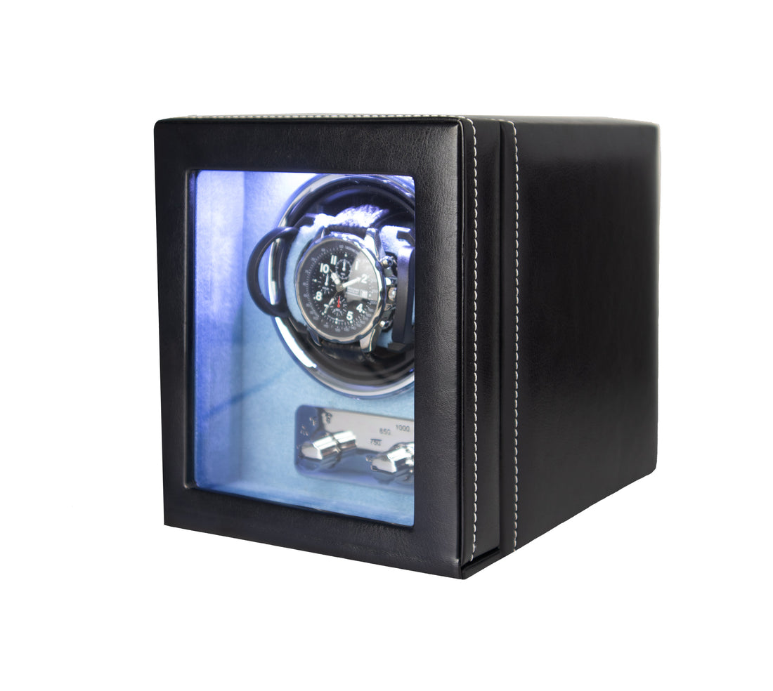 Remontoir Montre Automatique Simili Cuir Edition Luxe