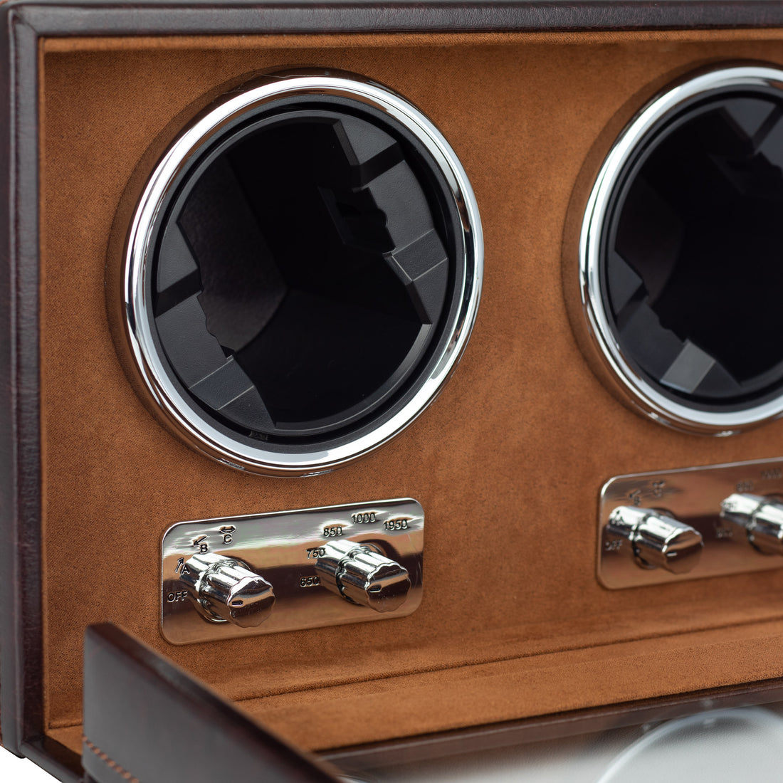 Remontoir Montre Automatique Simili Cuir Double Bond
