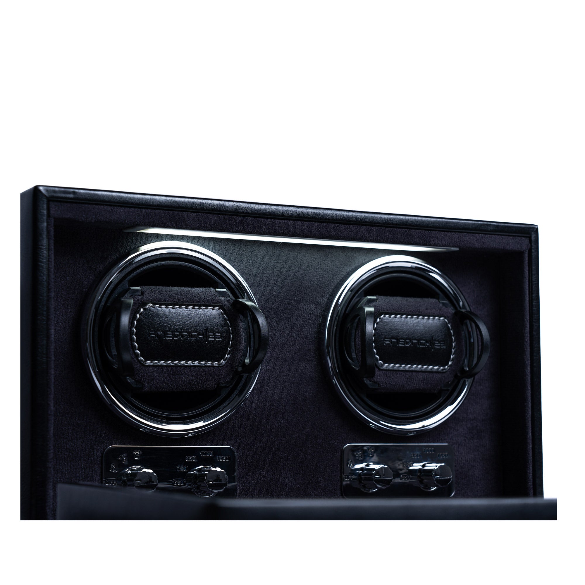 Remontoir Montre Automatique Simili Cuir Double Bond