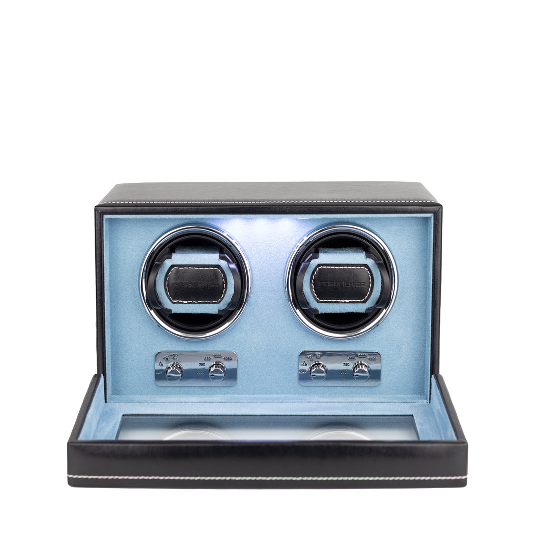 Remontoir Montre Automatique Simili Cuir Double Bond