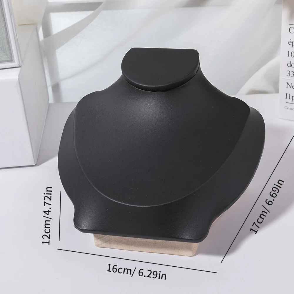 Présentoir collier vitrine velours