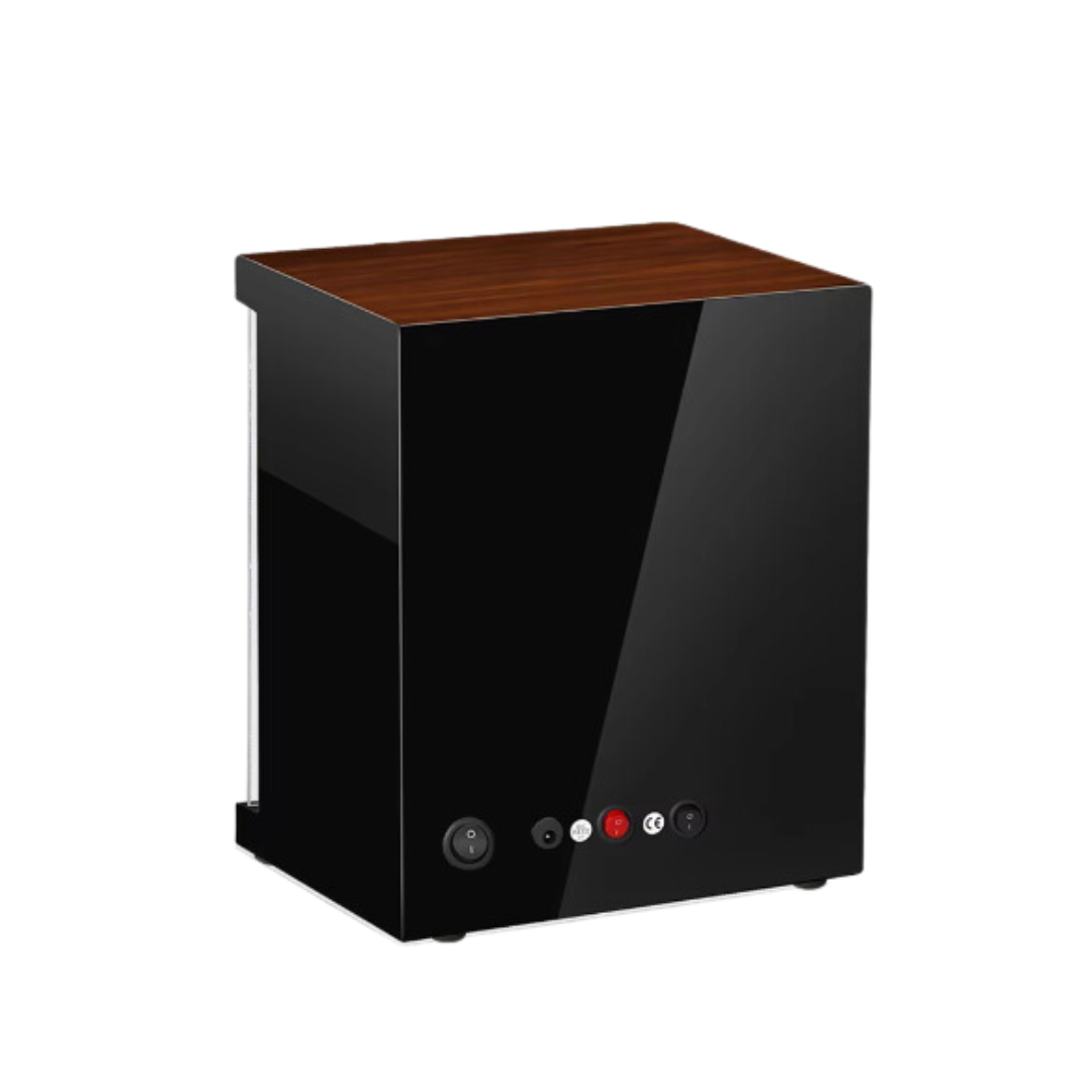 Coffre Fort Montre Bois Rouge 6 Places