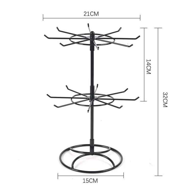 Présentoir collier rotatif