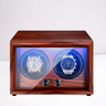 Remontoir Montre Automatique Bois Massif Vitrine LED