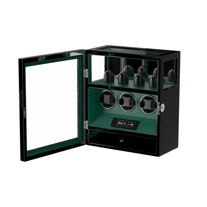 Remontoir Bois Vert 3 Montres Souverain