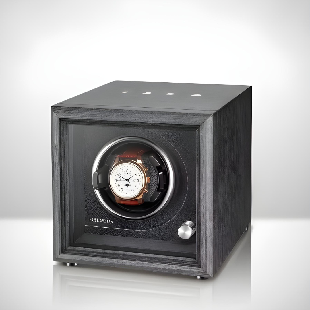 Remontoir Bois Mono Place Montre Automatique Silencieux