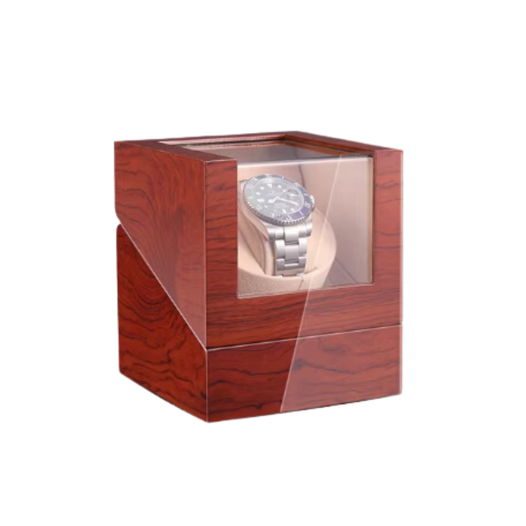 Remontoir Bois Simple Montre Automatique Élégance