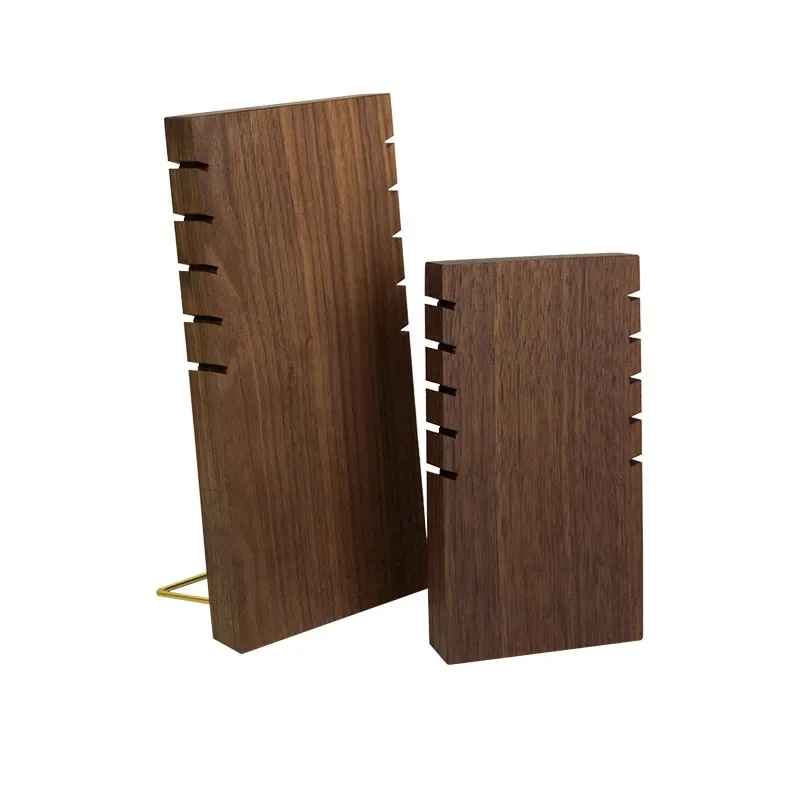 Presentoir collier chevalet bois