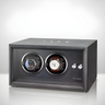 Remontoir Bois Simili Cuir Double Montres Silencieux