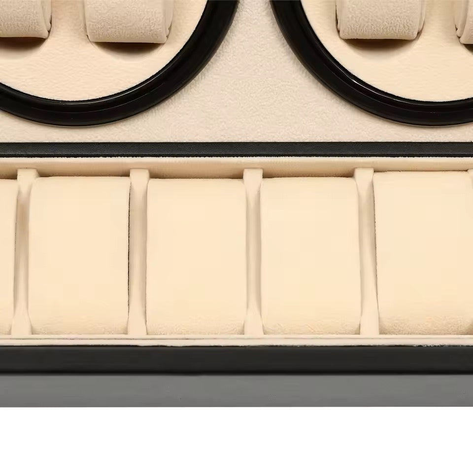 Remontoir Montre Automatique Cuir Silencieux Premium