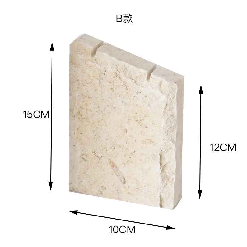 Présentoir collier marbre