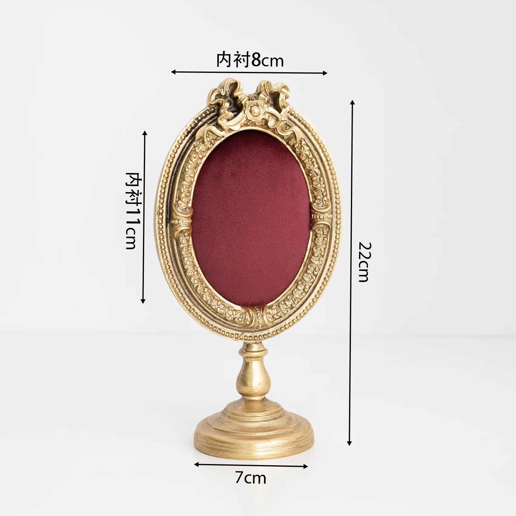 Présentoir collier vintage