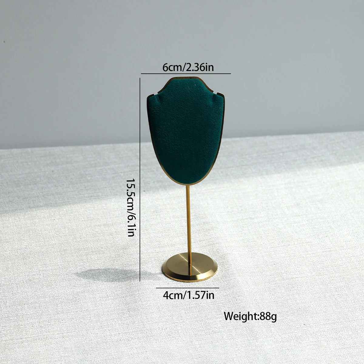 Mini présentoir collier de luxe