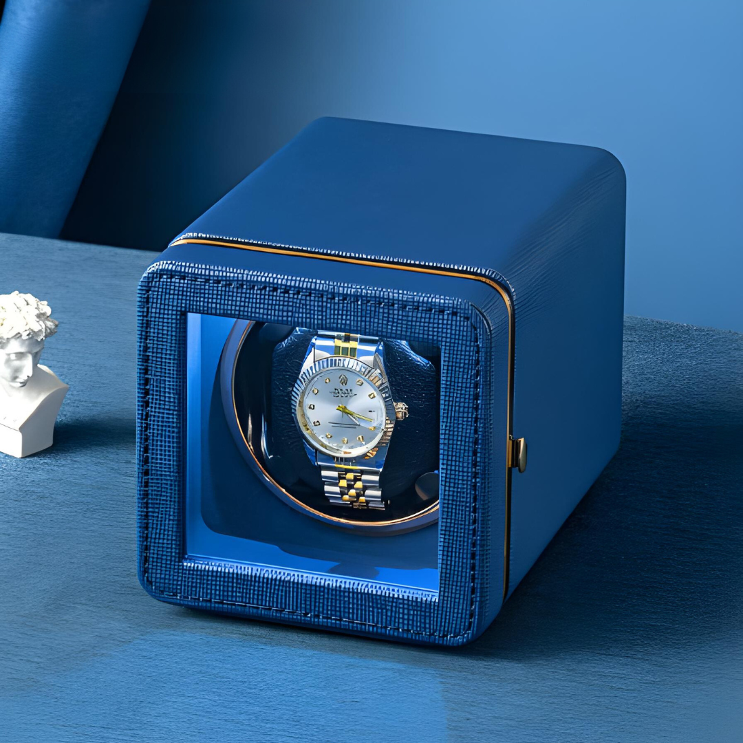 Mini Remontoir Cuir Montre Automatique Silencieux