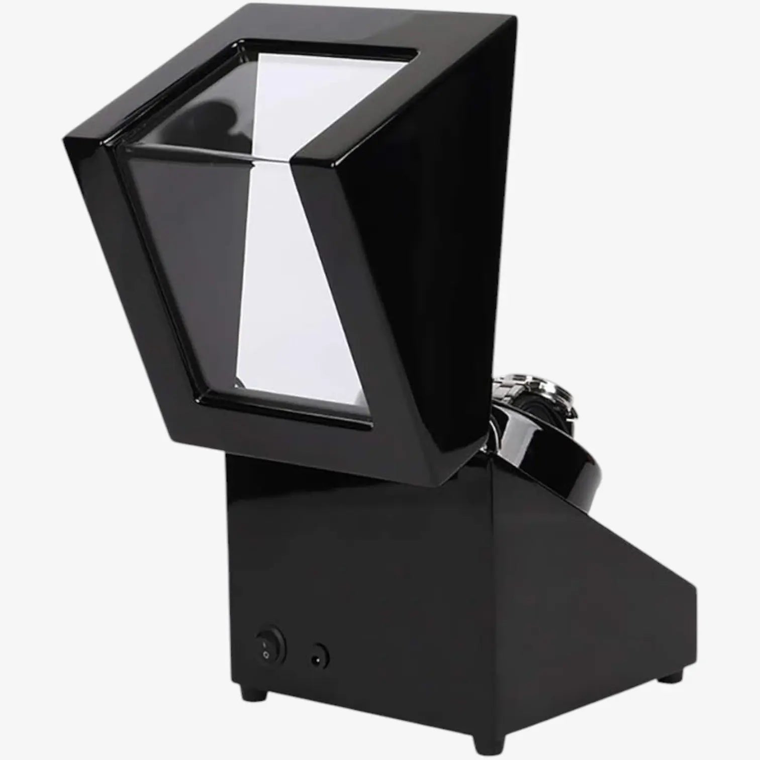 Remontoir Montre Bois Noir 2 Places Silencieux