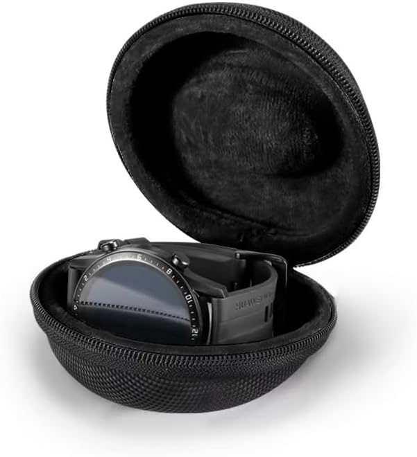 Étui Montre Nylon Noir Antichoc