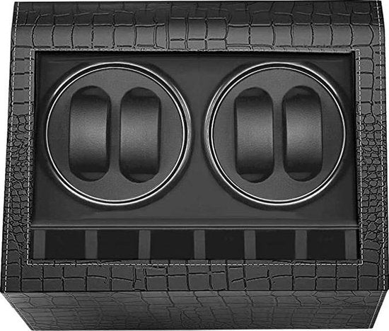 Coffre Fort Montre Cuir Multi Remontoirs LED Deluxe