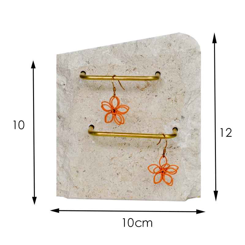 Présentoir collier marbre