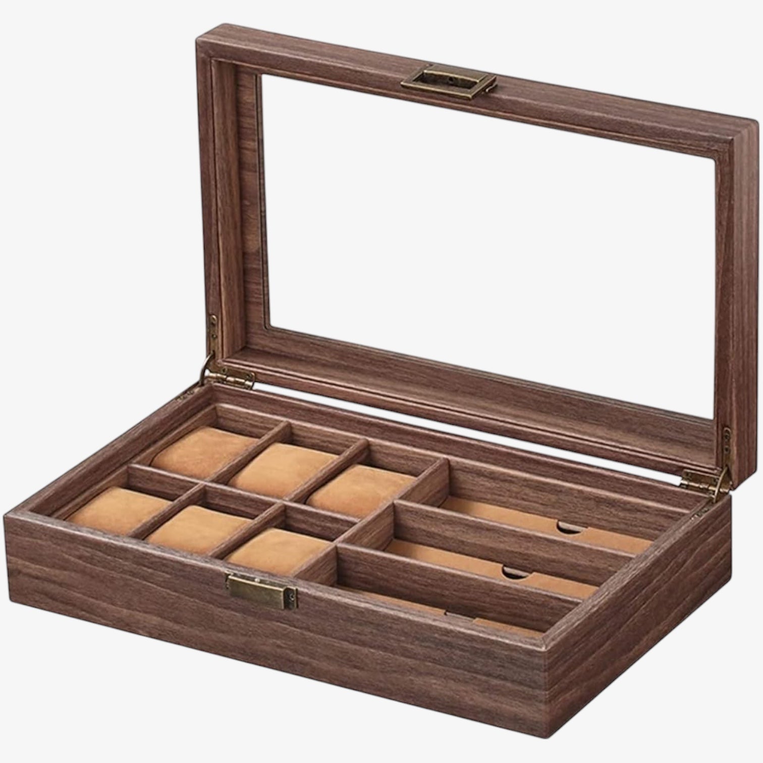 Coffret Montre Carbone 6 Places Routine