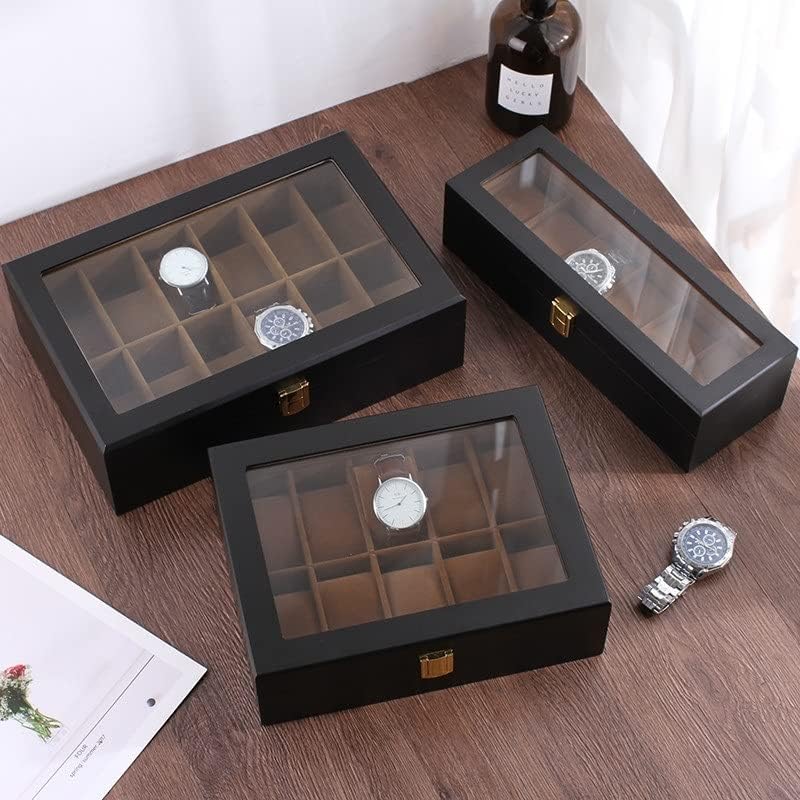 Boîte Montre Bois Naturel Aurum Prestige