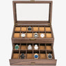 Coffret Montres Bois Massif 24 Places