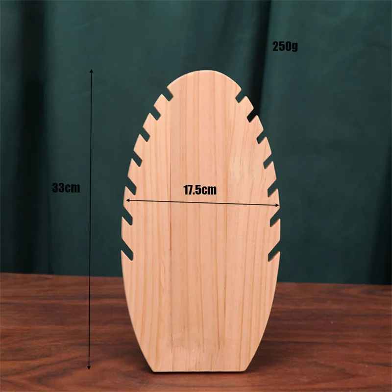 Presentoir collier fantaisie bois