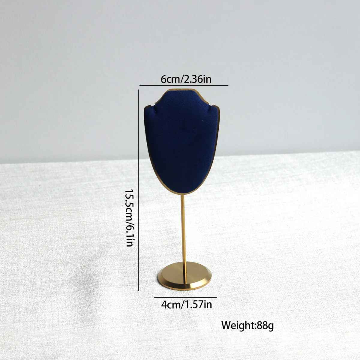 Mini présentoir collier de luxe