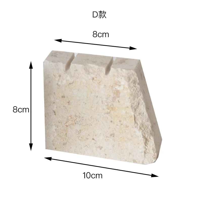 Présentoir collier marbre