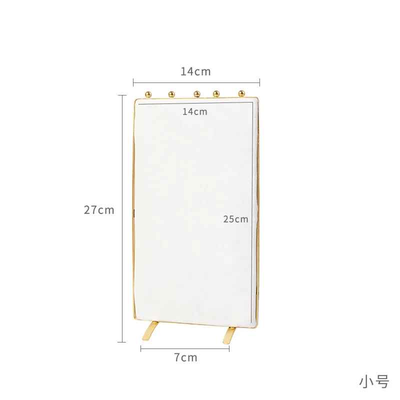 Présentoir à Bijoux Design en Velours Métal Doré – Format Vertical