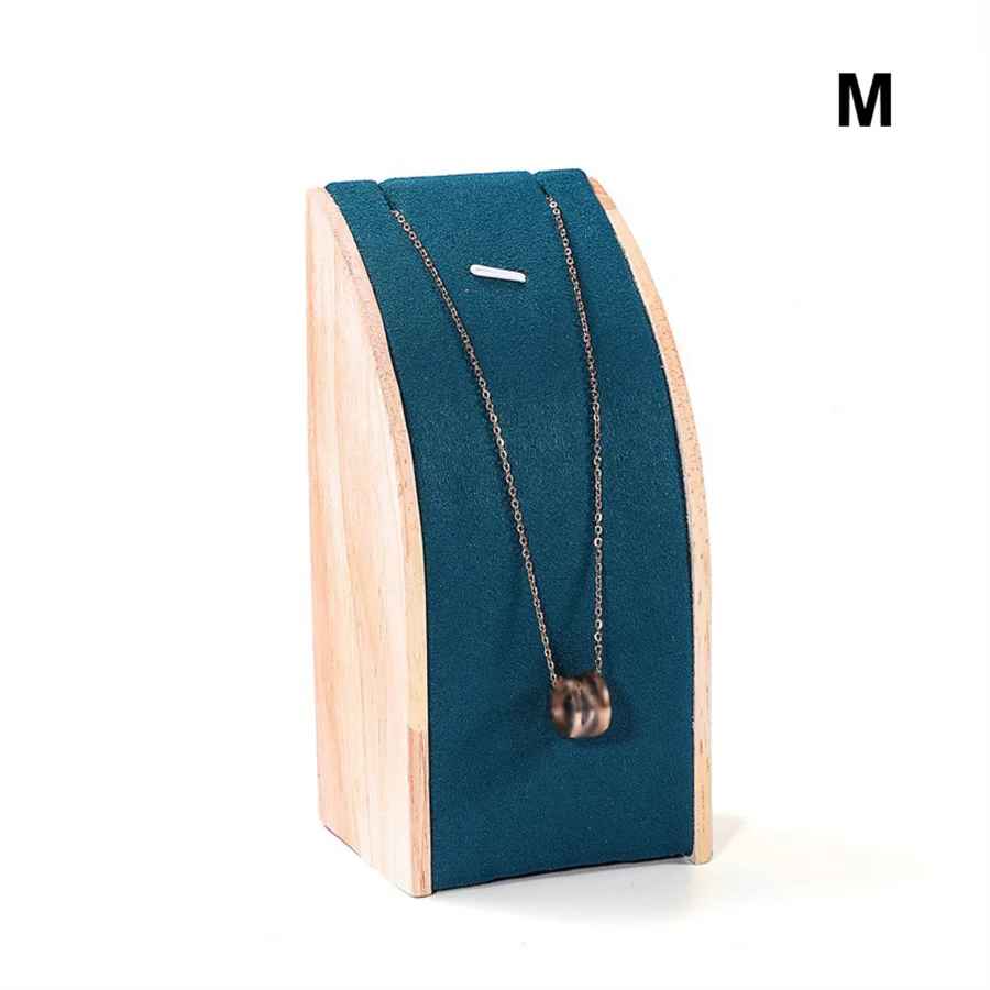 Présentoir Collier Design Vert Emeraude