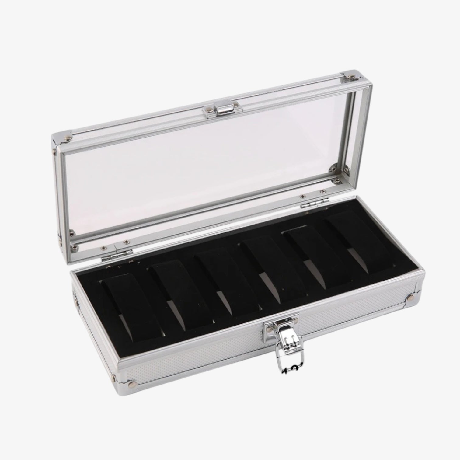 Coffret Montres Métal Aluminium 6 10 12 Places