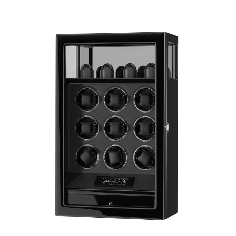 Remontoir Bois Noir 9 Montres Imperial